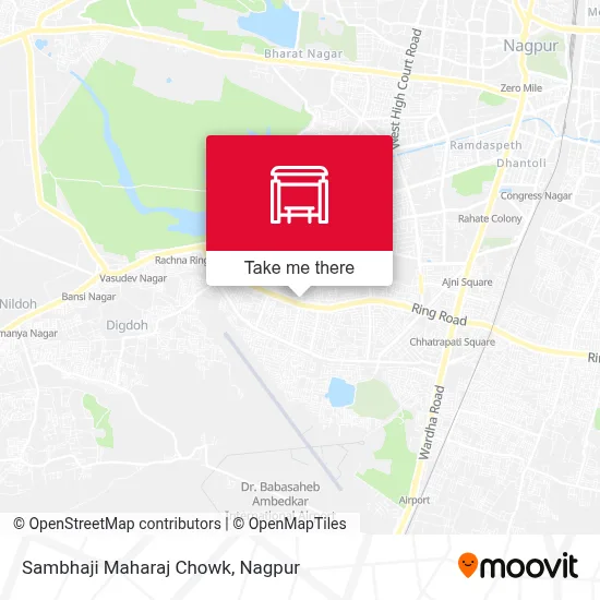 Sambhaji Maharaj Chowk map