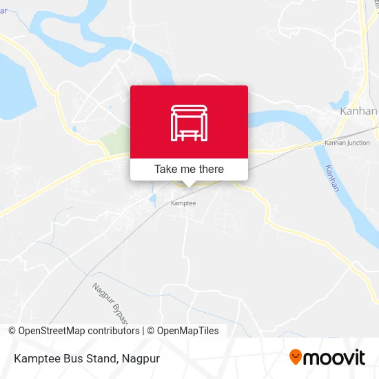 Kamptee Bus Stand map