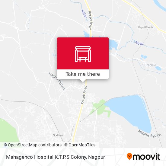 Mahagenco Hospital K.T.P.S.Colony map