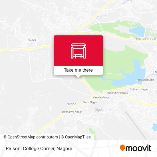 Raisoni College Corner map