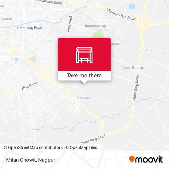 Milan Chowk map