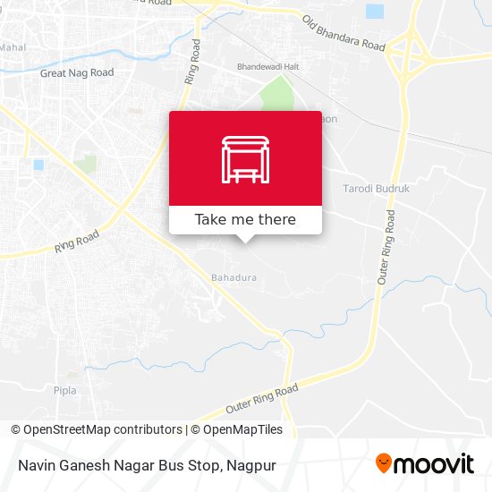 Navin Ganesh Nagar Bus Stop map