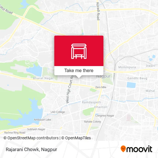 Rajarani Chowk map
