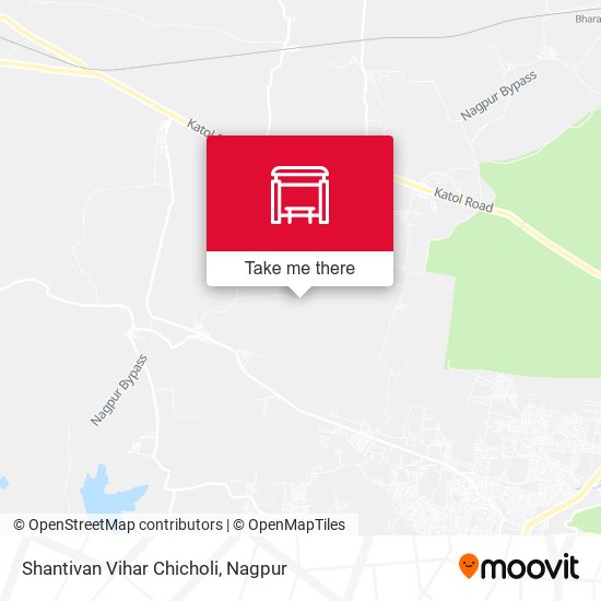 Shantivan Vihar Chicholi map