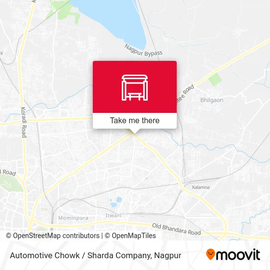 Automotive Chowk / Sharda Company map