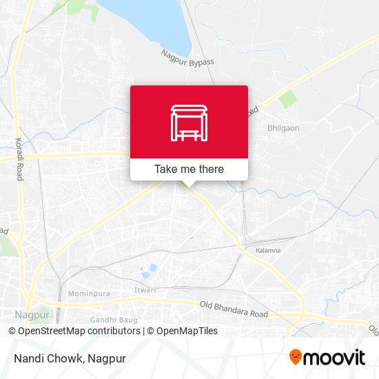 Nandi Chowk map