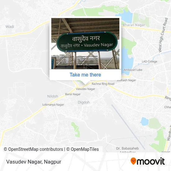 Vasudev Nagar map