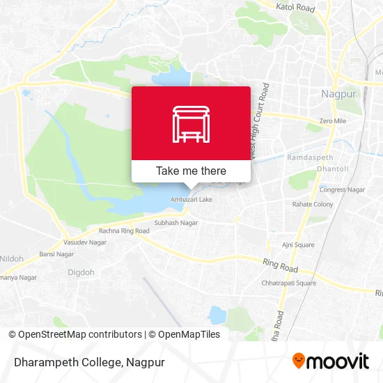 Dharampeth College map
