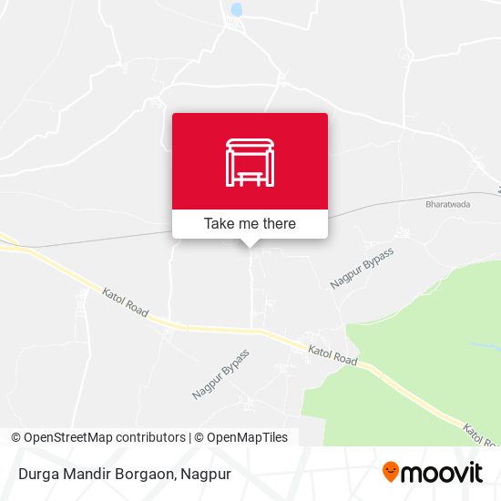 Durga Mandir Borgaon map