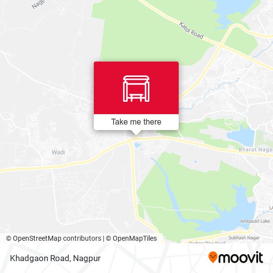 Khadgaon Road map