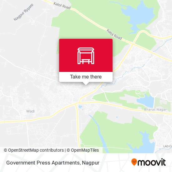 Government Press Apartments map