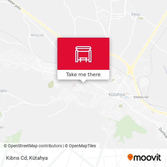 Kıbrıs Cd map