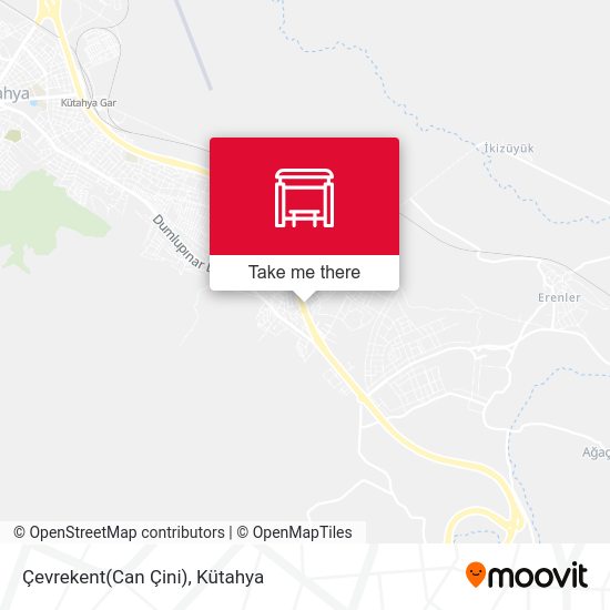 Çevrekent(Can Çini) map