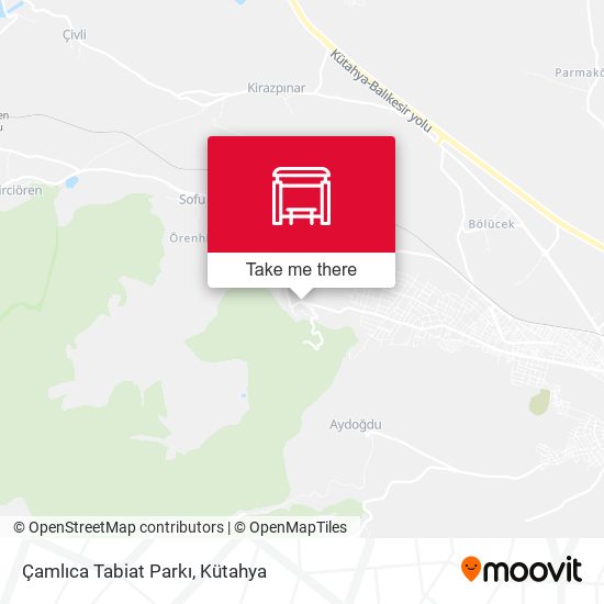 Çamlıca Tabiat Parkı map