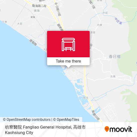 枋寮醫院 Fangliao General Hospital地圖