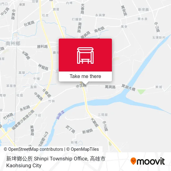 新埤鄉公所 Shinpi Township Office地圖