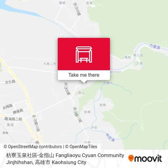 枋寮玉泉社區-金指山 Fangliaoyu Cyuan Community Jinjhihshan地圖