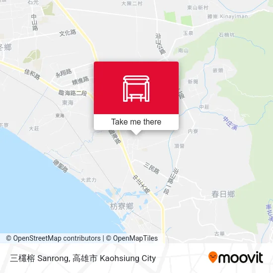 三欉榕 Sanrong地圖