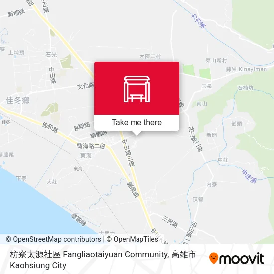 枋寮太源社區 Fangliaotaiyuan Community地圖
