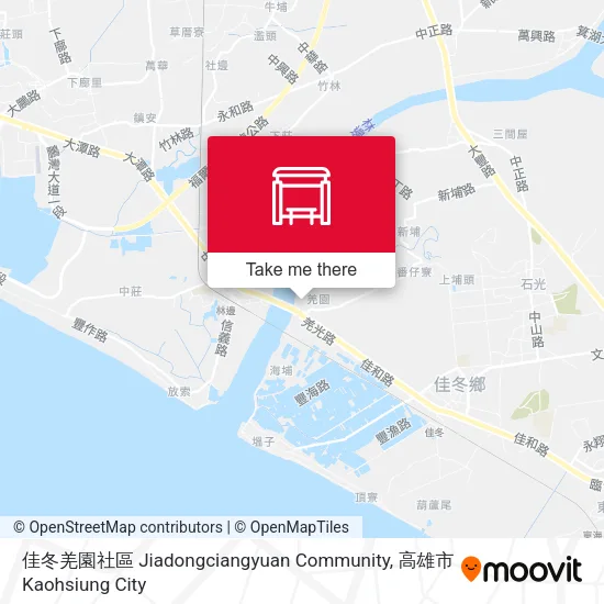 佳冬羌園社區 Jiadongciangyuan Community地圖