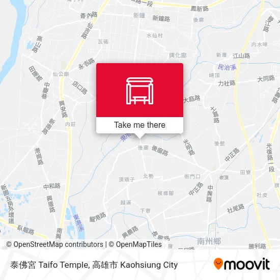 泰佛宮 Taifo Temple地圖