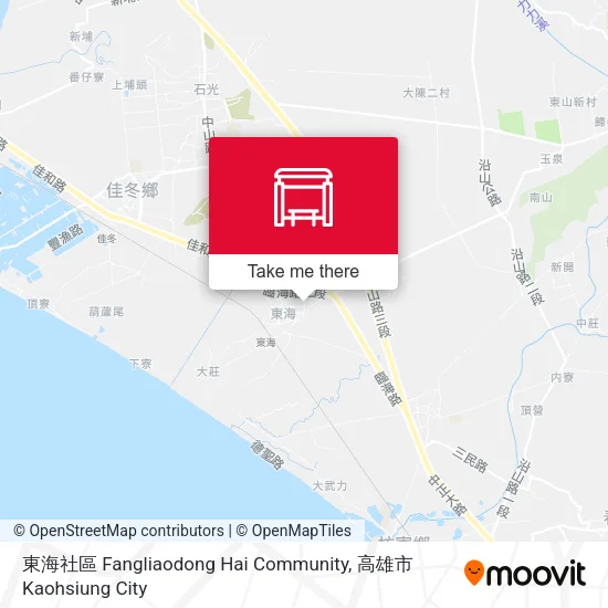 東海社區 Fangliaodong Hai Community地圖