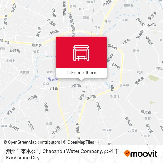潮州自來水公司 Chaozhou Water Company地圖