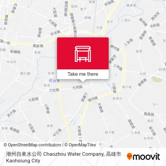 潮州自來水公司 Chaozhou Water Company地圖
