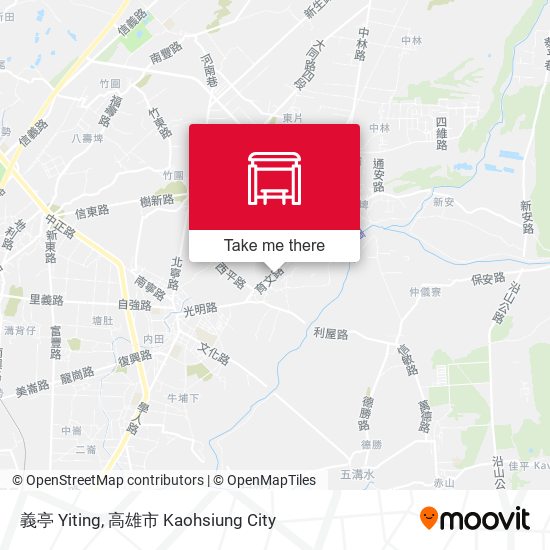 義亭 Yiting地圖