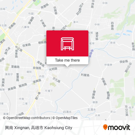 興南 Xingnan map