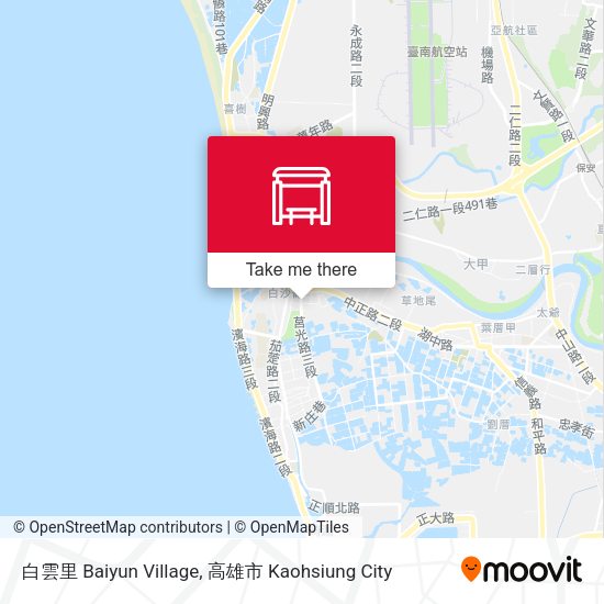 白雲里 Baiyun Village地圖