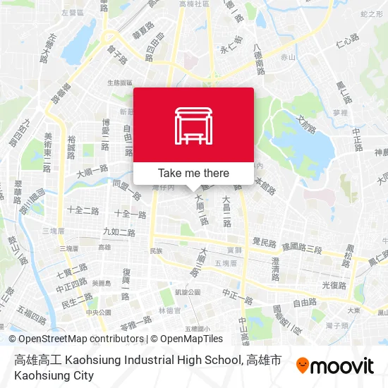高雄高工 Kaohsiung Industrial High School地圖