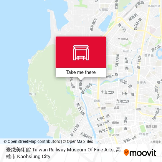 臺鐵美術館 Taiwan Railway Museum Of Fine Arts地圖