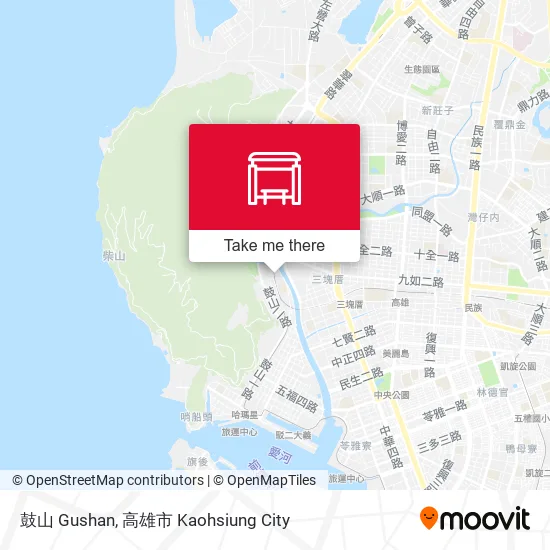 鼓山 Gushan地圖