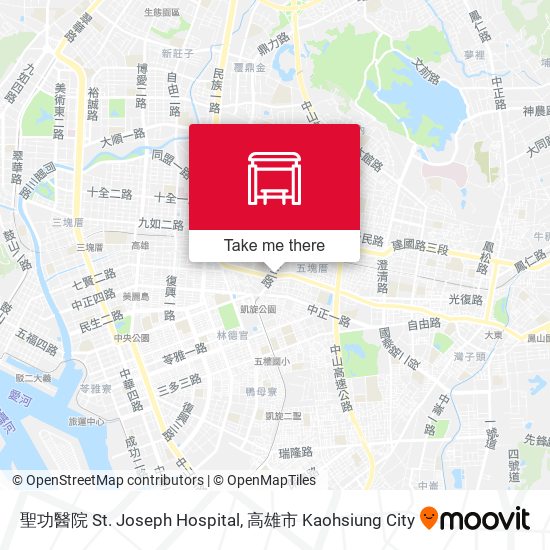 聖功醫院 St. Joseph Hospital地圖