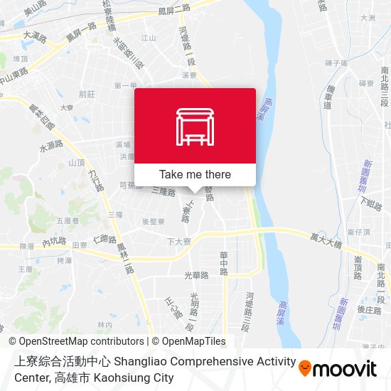 上寮綜合活動中心 Shangliao Comprehensive Activity Center map