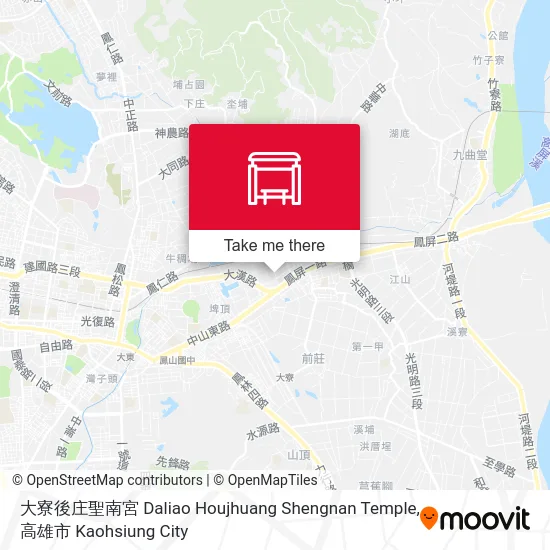 大寮後庄聖南宮 Daliao Houjhuang Shengnan Temple地圖