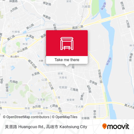 黃厝路 Huangcuo Rd. map