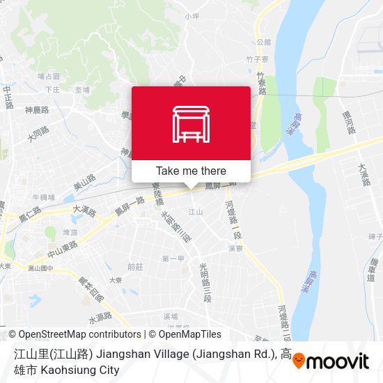 江山里(江山路) Jiangshan Village (Jiangshan Rd.)地圖
