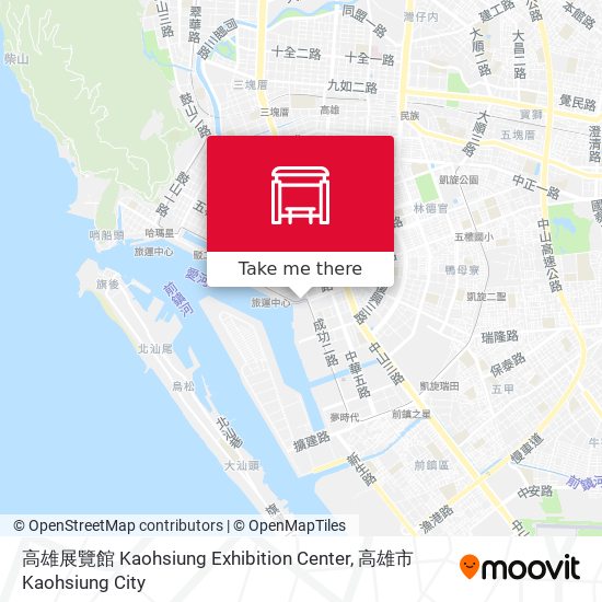 高雄展覽館 Kaohsiung Exhibition Center map