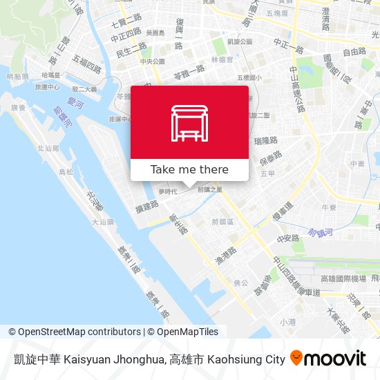 凱旋中華 Kaisyuan Jhonghua map