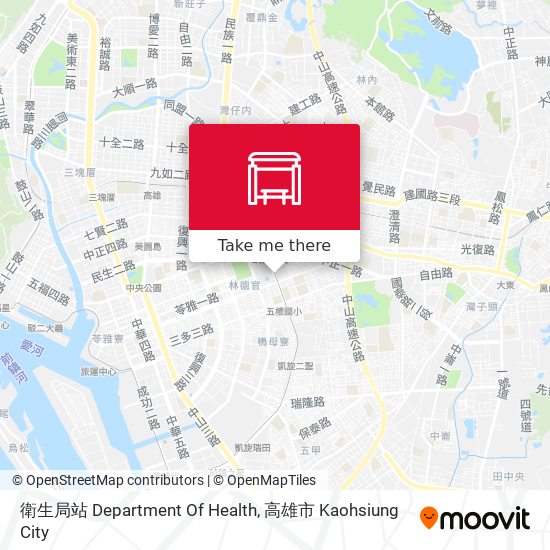 衛生局站 Department Of Health map