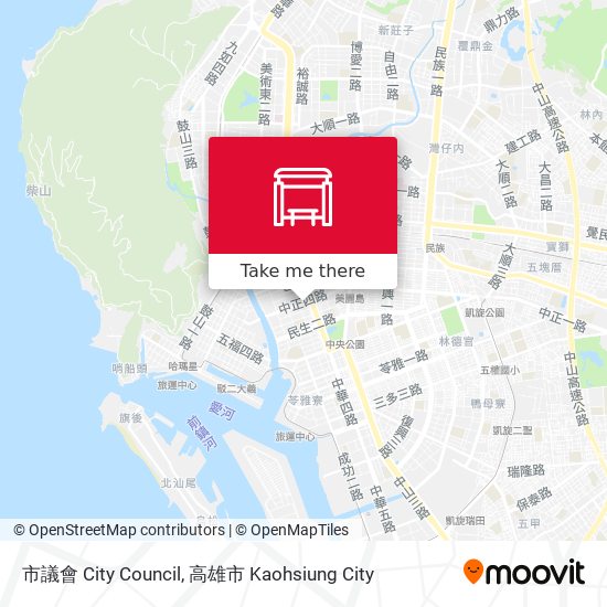 市議會 City Council map