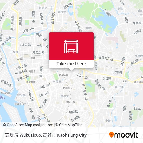 五塊厝 Wukuaicuo map