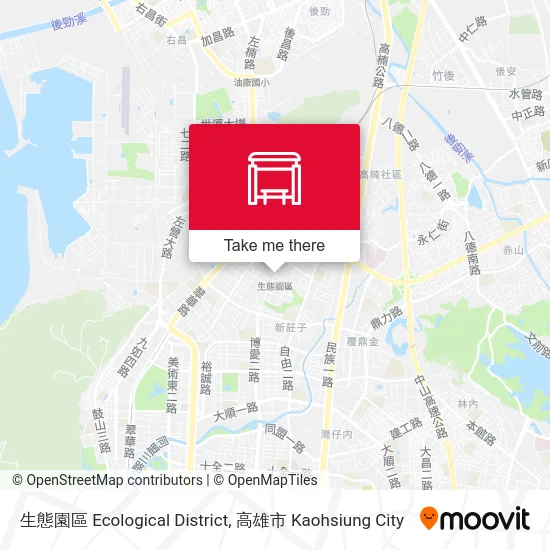 生態園區 Ecological District map