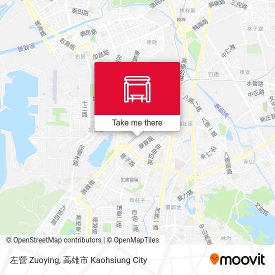 左營 Zuoying map