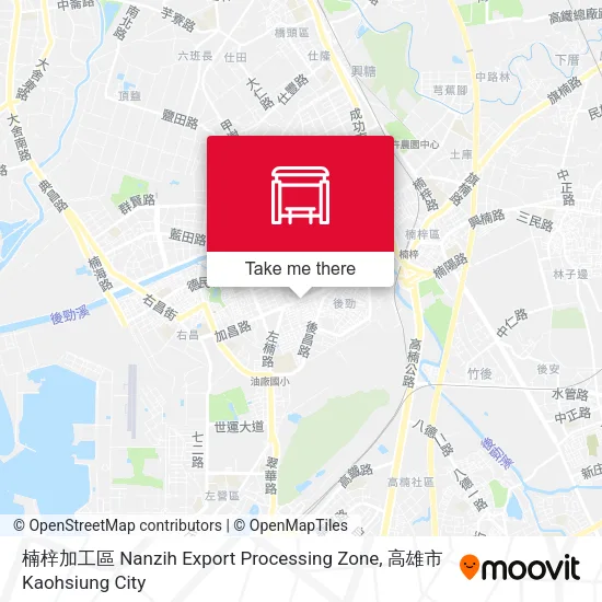 楠梓加工區 Nanzih Export Processing Zone地圖