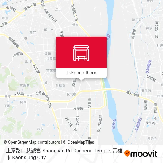 上寮路口慈誠宮 Shangliao Rd. Cicheng Temple地圖
