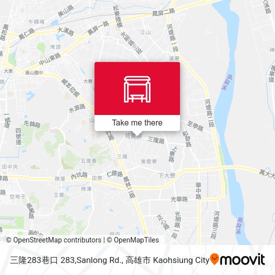 三隆283巷口 283,Sanlong Rd. map