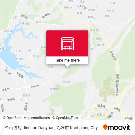金山道院 Jinshan Daoyuan地圖